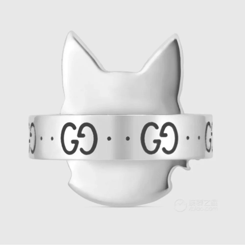 GUCCI 925 Silver ring authentic 100%‎